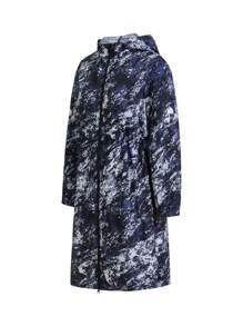 Innovista Cazadora deportivo abstracto estampado ultra ligero y transpirable con capucha, ideal para usar en el día a día, para correr o para entrenar al aire libre. Chaqueta ligera, sudaderas con capucha de mujer, ropa de senderismo