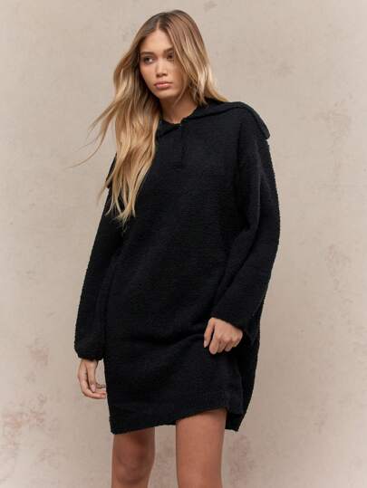 oversized black hoodie dress Ponte Shaping Midi Tank Dress - Classic Black