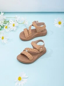 婴幼儿休闲舒适驼色凉鞋 - 駝色 - 查看 2