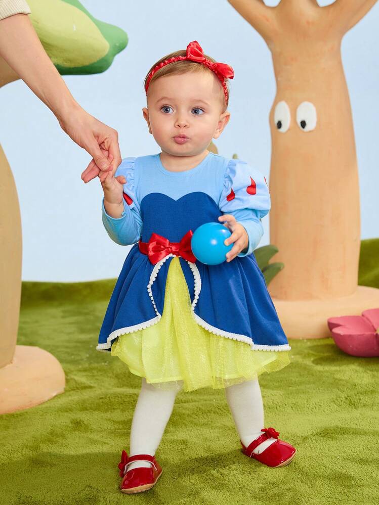 Set 3 Pezzi Neonata: Body A Costine Con Volant, Pantaloni E Fascia Per Capelli – Ricamato 'Auntie's Bestie' - 5