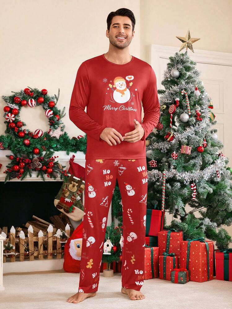 Haut De Pyjama Joe Boxer Santa Claus - Motif Snowboard - Taille S - Coton Gris - Neuf Sans étiquettes (NWOT)