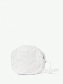 SHEIN MOD Cute Bag Charm/Keychain, Suitable As Gift - White - View 5