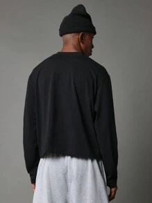 SUMWON Cable Knit Crew Neck Long Sleeve Pullover Sweater Winter Casual Knitted Textured Jumper,INS Hot Selling Style,Comfortable And Thick Fabric For Ultimate Warmth,Family Matching Outfits For Couples,Stylish Coordination,Cozy Family Ensemble,Perfect For Casual And Holiday Wear - Black - View 2