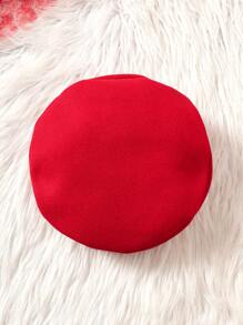 Young Girl Retro Elegant Princess Simple Comfortable Warm Outerwear, Suitable For Schooling, Party And Daily Wear In Autumn And Winter, Combines Well With White Plush Ball, Teddy Fabric, Plaid Pattern, 3D Design - Multicolor - View 8