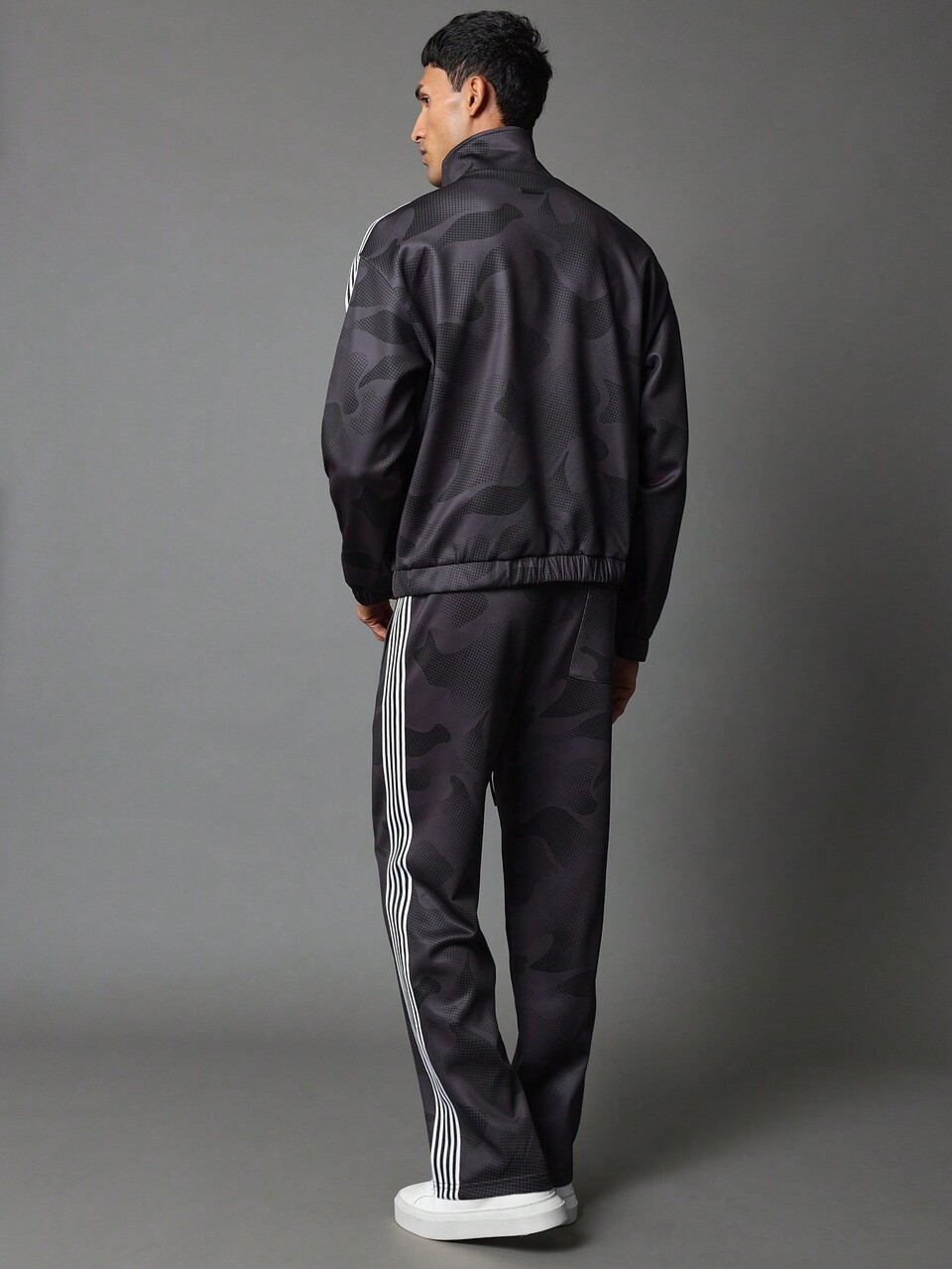 Ensemble coordonné à imprimé camouflage rétro