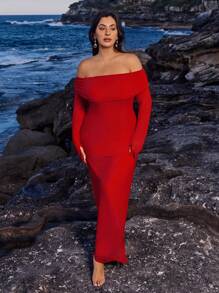 SHEIN VCAY Vestido de Navidad para mujer, Conjunto de vacaciones, Vestido de cumpleaños para mujer, Vestido de fiesta de Navidad, Vestido modesto de Navidad, Vestidos vintage para mujer, Vestido para citas, Vestido de punto, Vestido de Año Nuevo