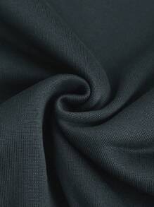 Manfinity EMRG Men's Casual Hooded Fleece Sweatshirt With Star And Letter Print