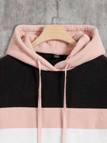 Manfinity Homme Men's Reversible Fleece Hooded Sweatshirt, Warm And Soft - Multicolor - View 3