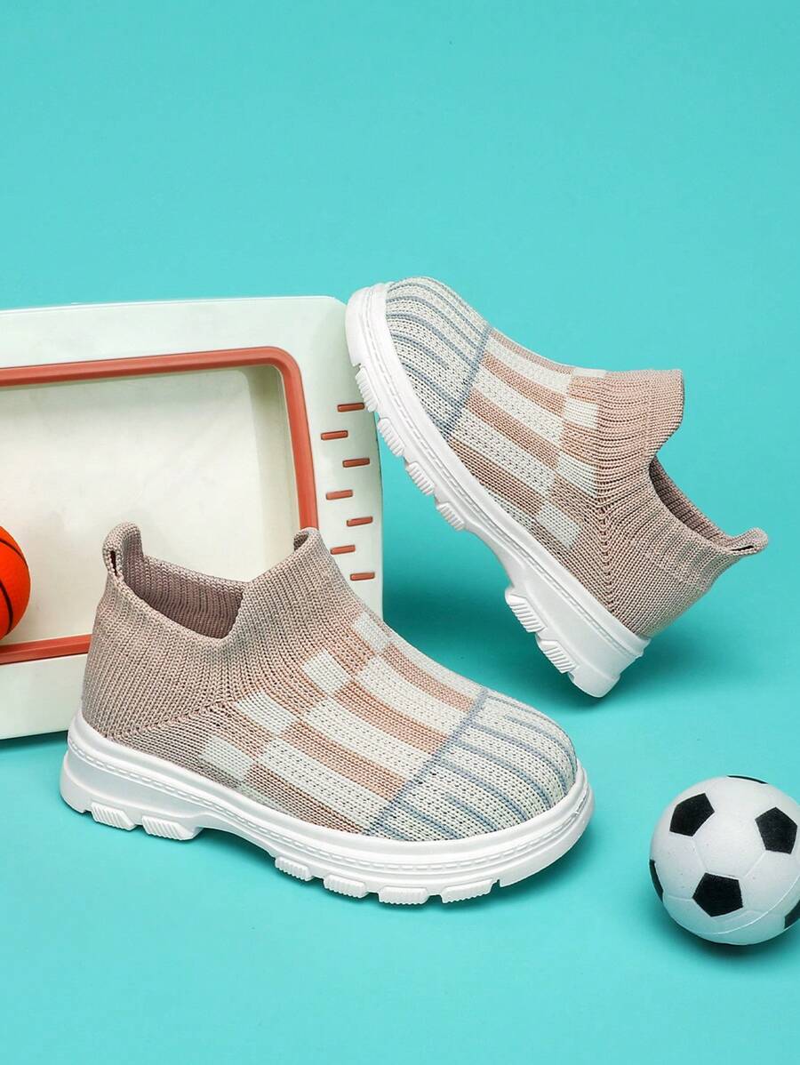 Giày đi bộ đế mềm chống trượt thời trang thoáng khí thoải mái dễ dàng mang vào/tháo ra cho trẻ mới biết đi - Nhiều màu - Xem 1