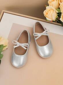 新款春夏婴儿平底鞋、儿童平底蝴蝶结鞋、幼儿女童秋鞋、女婴鞋