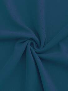 Manfinity Homme Men's Striped Short Sleeve Casual Commuting Polo Shirt, Men Clothes Men Polo Shirts - Cadet Blue - View 5