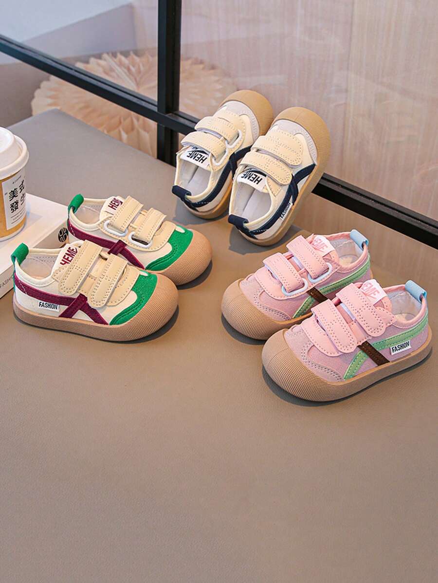 1 Đôi Giày Đế Bằng Thời Trang Cho Bé Trai Bé Gái Mùa Xuân Và Mùa Thu - Màu be - Xem 1