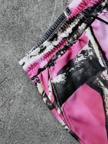 Manfinity EMRG Bộ 2 món/Bộ đồ thể thao nam tay dài có khóa kéo phía trước in chữ tối giản và quần nỉ - Nhiều màu - Xem 6