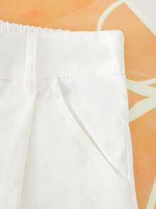 Souflis Souflis 男婴套装。三件套男婴服装设计，包括黑色衬衫、连体衣、蝴蝶结、柔软衬里的白色背心和白色松紧腰长裤，穿着舒适，完美贴合。 - 彩色 - 查看 7