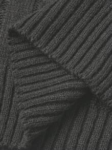 Celure Plus Size Dames Casual V-hals Kabel Gebreide Losse Trui, Geschikt Voor Herfst/Winter