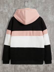 Manfinity Homme Men's Reversible Fleece Hooded Sweatshirt, Warm And Soft - Multicolor - View 2