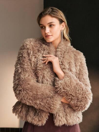 morph8ne モルフィン  ファーコート FAUX FUR JACKET｜Motf