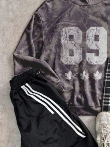 Attitoon Sudadera con capucha de estilo vintage casual con estampado de camuflaje para mujer, adecuada para otoño/invierno