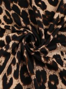 SHEIN Unity 3 件套简约黑、白和豹纹连体衣，适合运动和休闲穿着 - 彩色 - 查看 8