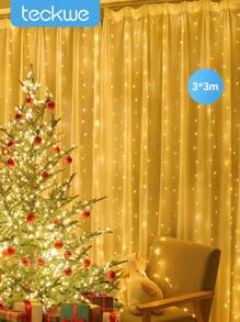 Teckwe Iluminación decorativa para fiesta de cumpleaños - Amarillo - Ver 1