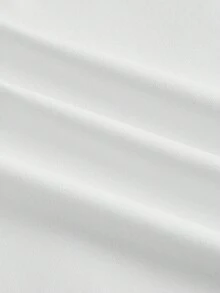 GOLDENLINE Phông chữ nghệ sĩ Flame "HARD ROCK" Slogan Áo phông trắng mặc thường ngày trên phố dành cho nam, ngày lễ, năm mới, lễ tạ ơn, lễ hội - trắng - Xem 3