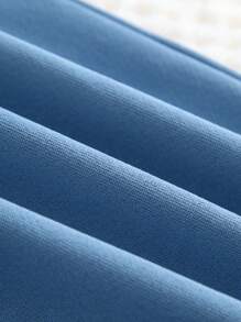 SHEIN Leap Crew 买3送1 青少年男童休闲学院风舒适时尚简约实用百搭柔软舒适腰带撞色羊毛舒适加厚保暖裤子男童裤子男童慢跑裤儿童服装返校童装校服男童裤子男童慢跑裤儿童运动裤适合日常适合上学适合旅行适合运动适合秋冬 - 卡其色 - 查看 6