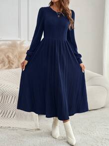EMERY ROSE Women's Mid-Length Dress With Sleeves, Black, Women's Costumes Dress, Fall Women's Dresses, Black Long Sleeve Dress, Fall Clothes, Fall Dresses, Winter Dress, Winter Women's Clothes, Fall Women's Outfits