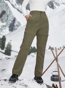 In My Nature 2 件户外可拆卸两段裤套装，适合露营、徒步旅行、运动和通勤工装裤女士