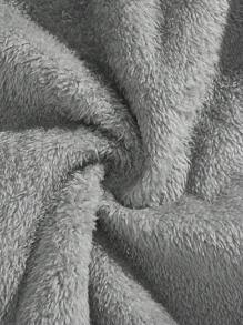 HIMLAND 男士宽松落肩休闲拉链连帽外套，保暖内衬，适合秋季穿着，时尚长袖保暖外套，送给朋友、丈夫、男友的冬季礼物 - 黑色 - 查看 3