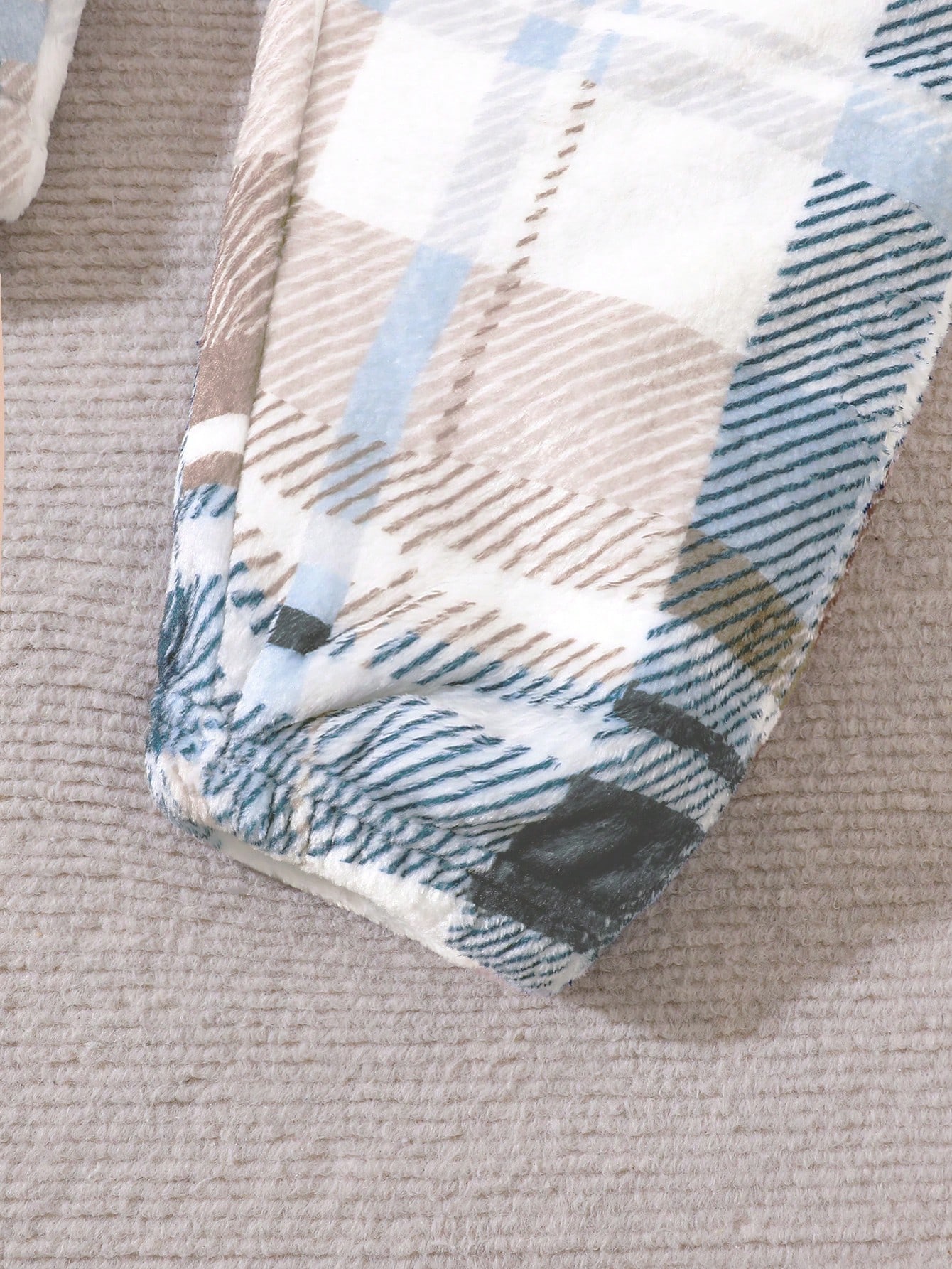 طقم بيجامة طفل ولد محبوب مطبوع عليه صورة دب، أكمام...