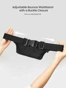 GLOWMODE 超薄跑步腰包 骑行健身手机包 - 粉色 - 查看 5