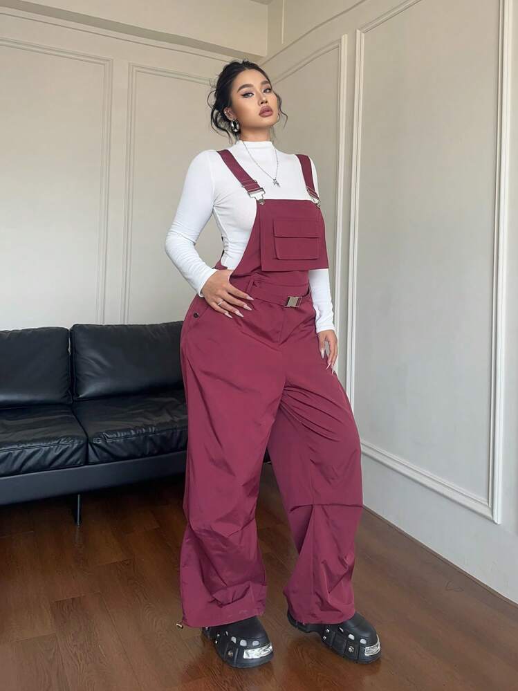 Flirla 防水雪衣裤，适合雪天穿着的运动连体裤 - 玫紅色 - 查看 6