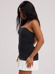 MUSERA Old Money Women Mini Dresses Elegant Spring Summer Vacation Party Fall - Multicolor - View 3