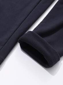 DAZY Tween Girl Fall Letter Print Leggings - Navy Blue - View 8