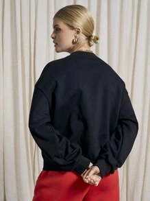 AiiRZ Colorado Aspen Winter Resort Premium bestickter Sweatshirt mit dekorativem Blumendesign bergig-sportlicher Freizeitkleidung Urlaubsgeschenk