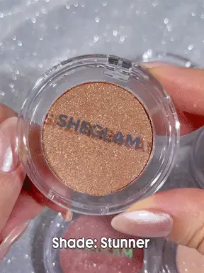 SHEGLAM ظلال العيون اللامعة من Enigma-ظلال عيون بنية لامعة-بودرة-تدرج ألوان-لمعان عالي-غير دهني-لا يتلاشى-ظلال عيون لامعة علامة تجارية جمال مكياج ميكب مستحضرات تجميل للنساء الفتيات مثالي لفصل الشتاء مثالي ل- Y2K أزياء أنيقة هدية حفلة جاهز أفضل لون - Stunner - مشاهدة 2