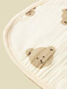 5 stuks/set katoenen U-vormige slabbetjes voor baby's, anti-speeksel boertjesdoekjes