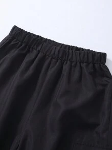 Sparklyn 青少年女孩运动休闲连帽上衣、吊带背心和工装裤 3 件套 - 粉色 - 查看 6