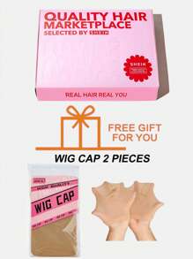 V Part Straight Bob Wig Human Hair Wigs For Women Glueless Upgrade No Glue Beginner Friendly Natural Color Middle Part - SNatural - View 8