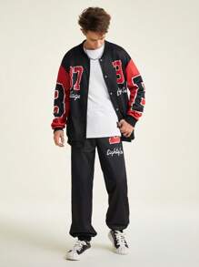 2 pièces Ensemble sweats à capuche et pantalons de survêtement casual, à la mode et confortables pour adolescents garçons