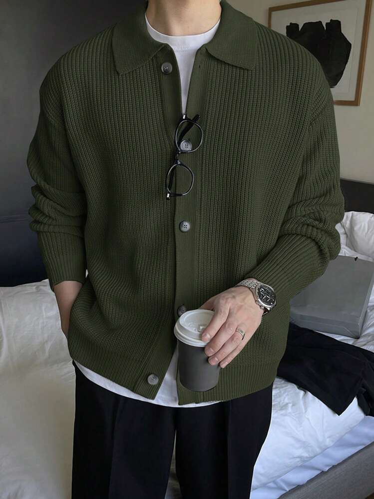 新品！KEITH（キース）鮮やかグリーン ボタン付きカーディガン サイズ38 新品！KEITH（キース）鮮やかグリーン ボタン付きカーディガン