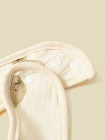 5pcs/Set Cotton U-Shape Bibs For Babies, Anti-Saliva Burp Cloths