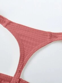 男士弹力柔软性感黑色网状蕾丝丁字裤内裤，带 U 型袋，低腰