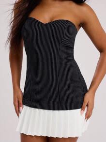 MUSERA Old Money Women Mini Dresses Elegant Spring Summer Vacation Party Fall - Multicolor - View 5