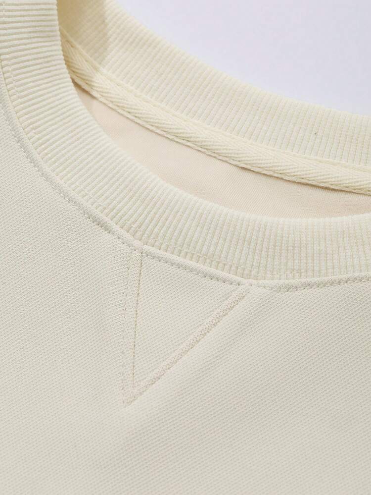 Women Round Neck Loose Letter Print Long Sleeve Casual Sweatshirt,Fall Clothes