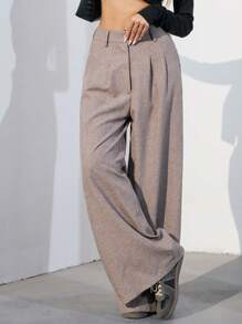 Aveloria Modichic Elegant Office Wear Loose Slimming Straight Comfortable Refined High-End Feel Pants