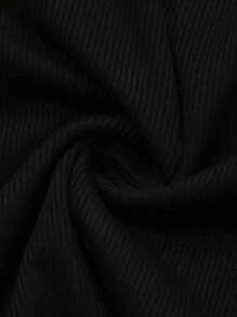 Dazy Kids Kleine Mädchen Einfarbiges Shirt, das zu allem passt, Outfit für den Herbst