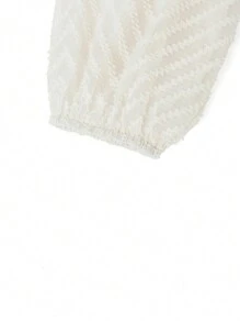 SHEIN Clasi Salopetă de damă cu mâneci lungi și decolteu în V, mărime mare, toamnă