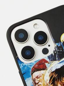 HARRY POTTER X SHEIN 经典人物设计时尚手机壳、礼物 - 黑色 - 查看 3