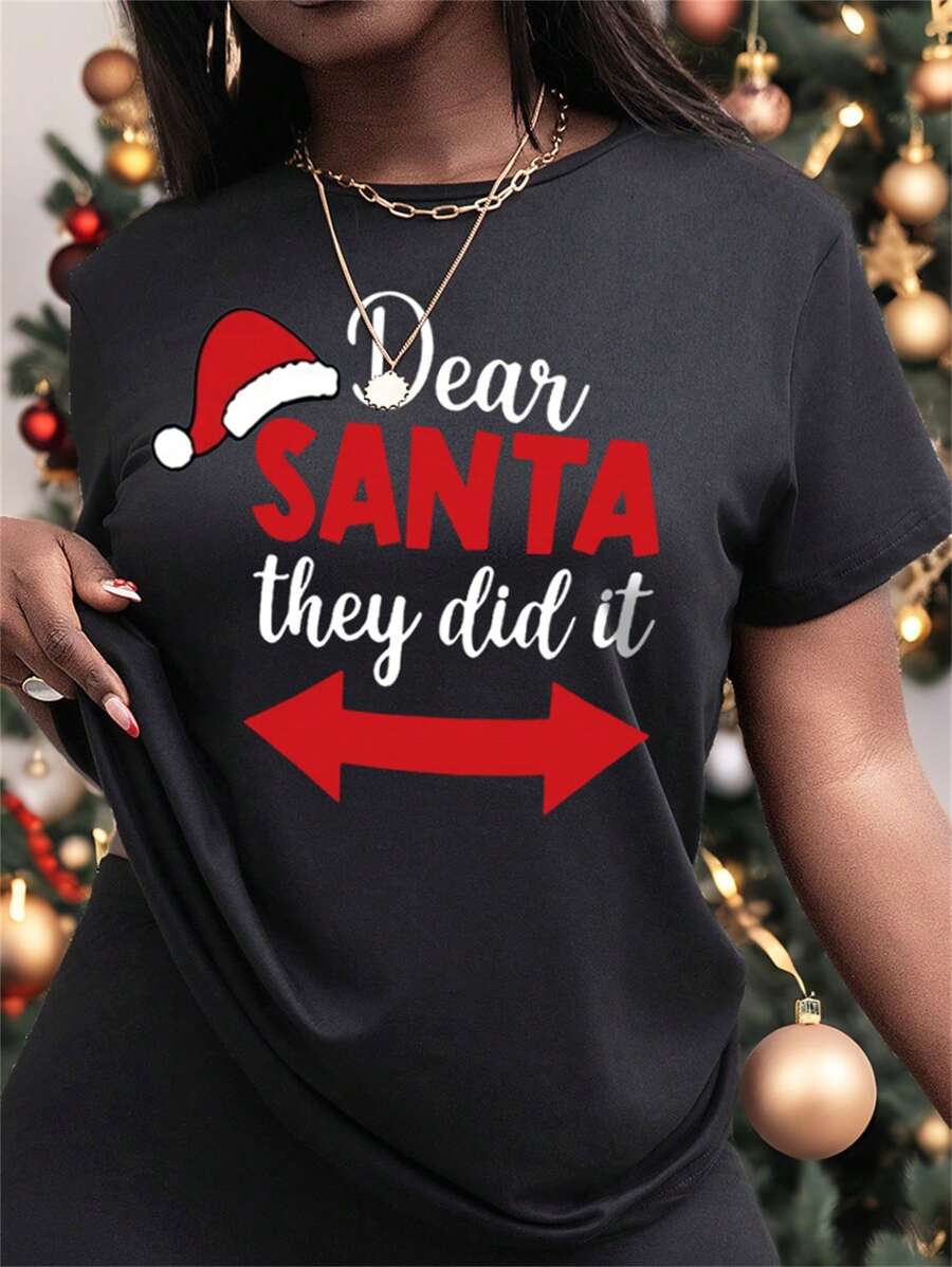 Jolly | Festive Santa Graphic Tee